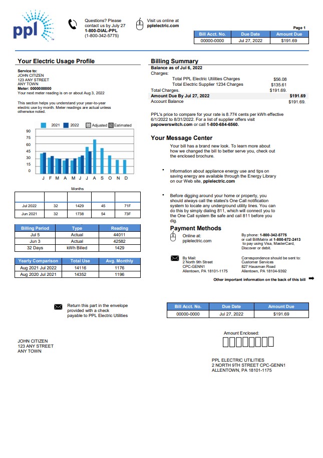  Minol USA business utility bill 